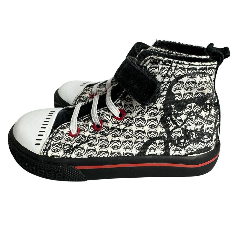 Star Wars Rebels Little Boys Sz 7 Sneakers High Top Athletic Shoes Stormtrooper